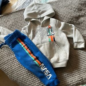 NASA hoodie and jogger pants